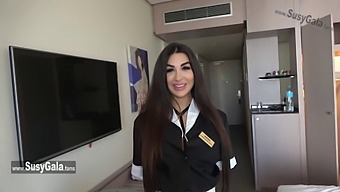 Intense Hotel Room Encounter With Susy Gala And Nick Moreno