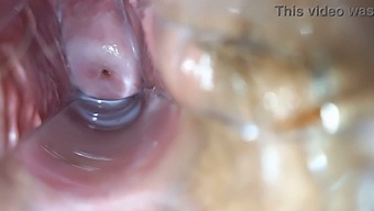 Intense Orgasm Inside Pussy With A Vibrator