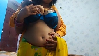 A Chubby Indian Maid Gets Intimate With Her Employer In Her Home