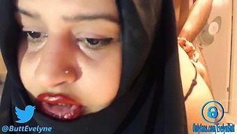 Muslima With A Large Buttocks Receives Anal Punishment!