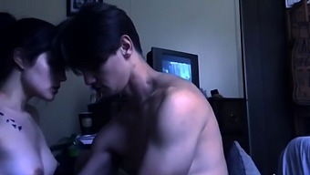 Amateur Couple Gets Kinky In A Hotel Room With Big Cock And Green-Eyed Babe
