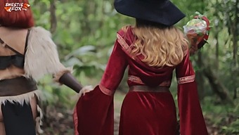 Arinafox And Dianarider In A Cosplay Filled Porn Movie With A Red-Haired Beauty.