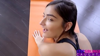 Codey Steele In High-Definition Yoga Session Turns Into Steamy Fucking With Stepsisters