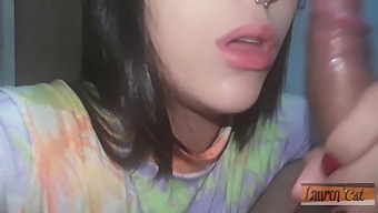 Stuffing The Mouth Of A Brazilian Brunette With Semen