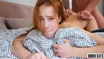 Desperate Teen Nicole Murkovski Pleases With Her Mouth And Pussy To Avoid Trouble