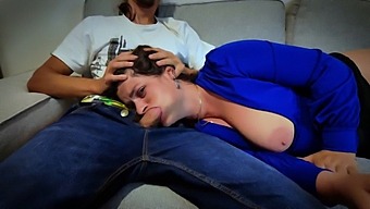 Stepson'S Intense Oral Pleasure With Stepmom In European Video