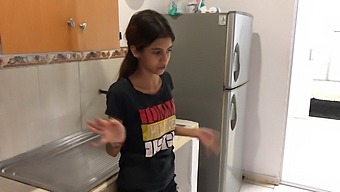 I Have My Step-Sister Giving Me A Blow Job In The New House That Our Parents Bought. Hd Porn.