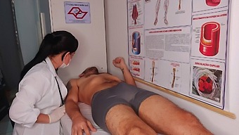 A Boy Got An Unintentional Hard On In Front Of The Nurse.